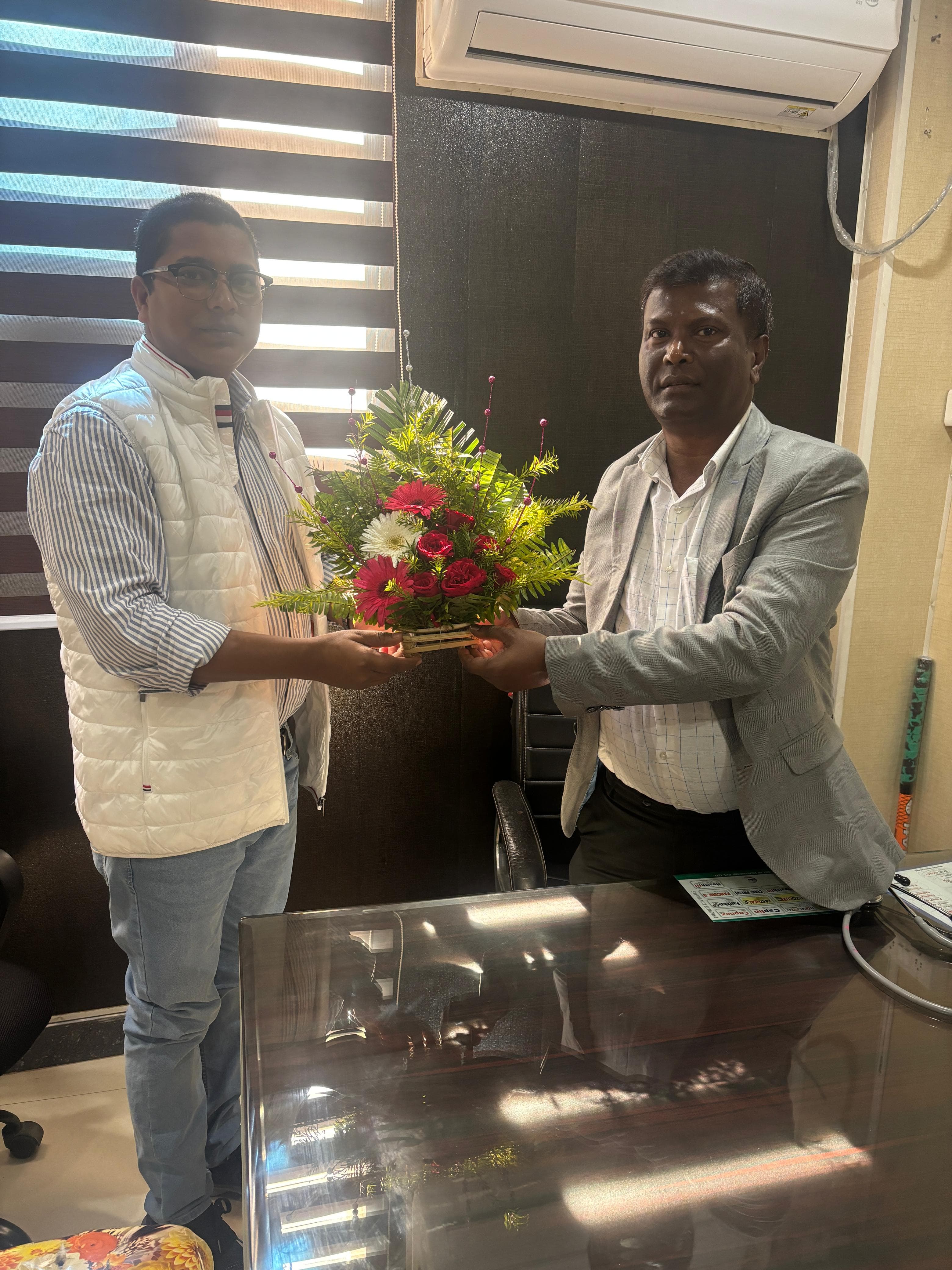Director Felicitation 2 — Events & Camps at Drona Hospital